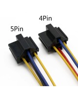 Rele 24V 40A con Zocalo 4 o 5 Pines