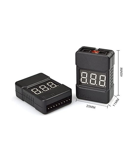 Probador de Baterias de Bajo Voltaje LiPo BX100 1-8S