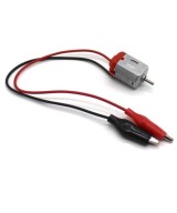 Mini Motor 130 DC 3-6V con Pinzas Cocodrilo