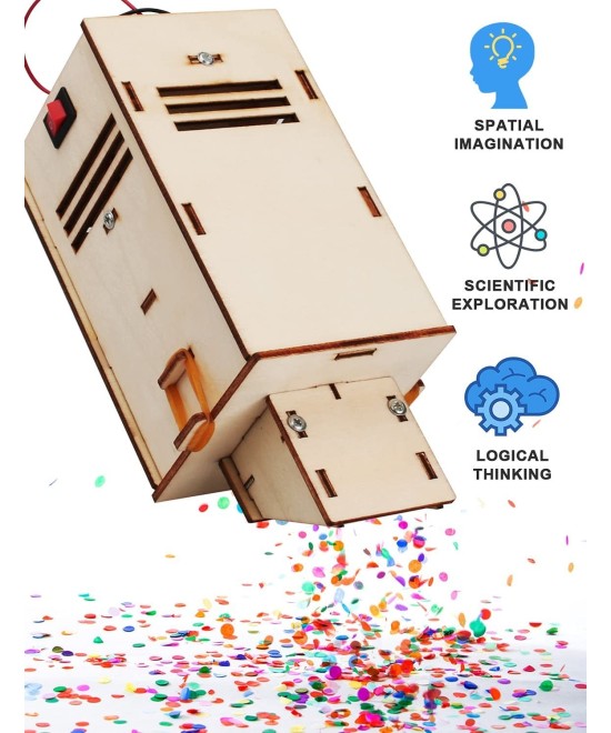 Proyectos de Experimentos de Ciencia STEM 4 en 1 (Kit)