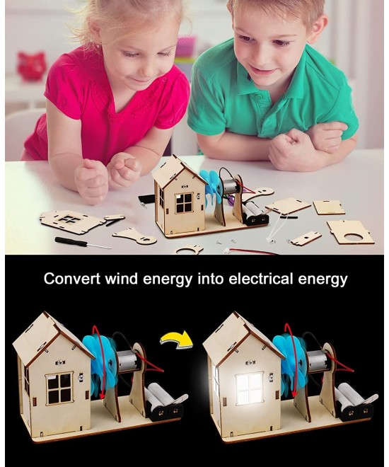 Proyectos de Experimentos de Ciencia STEM 4 en 1 (Kit)