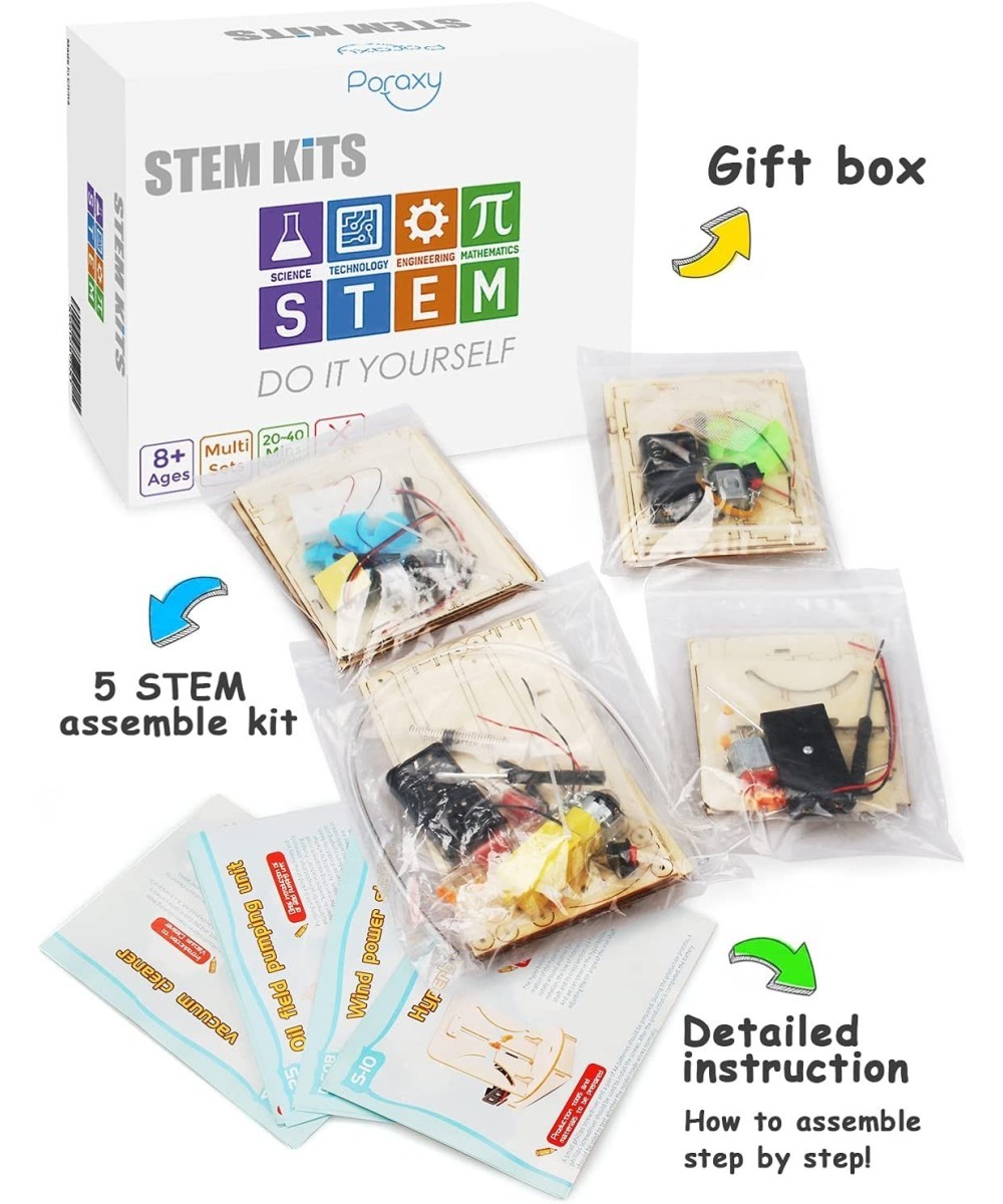 Proyectos de Experimentos de Ciencia STEM 4 en 1 (Kit)