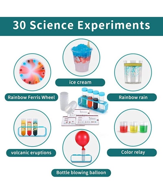 Experimentos de Quimica 30 en 1 DIY (Kit)