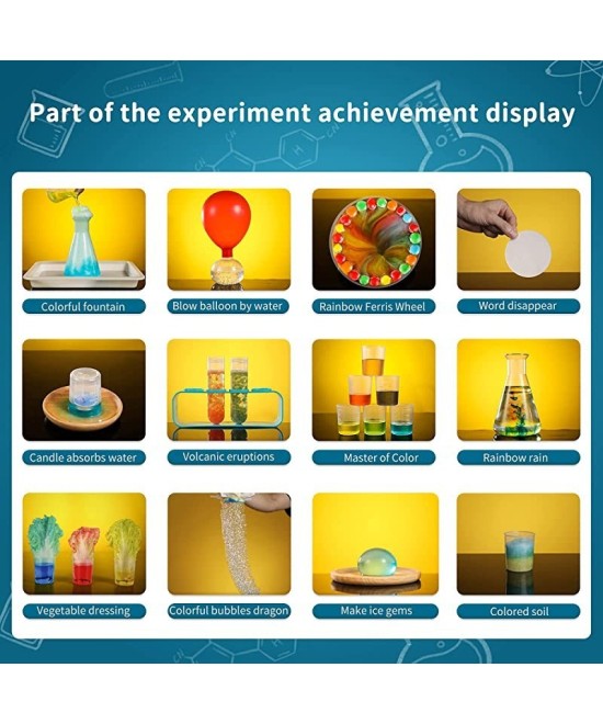 Experimentos de Quimica 30 en 1 DIY (Kit)