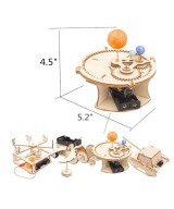 Kit de experimentos de ciencia, bricolaje, con herramienta de pintura de 12 colores (5 KITS)