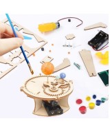 Kit de experimentos de ciencia, bricolaje, con herramienta de pintura de 12 colores (5 KITS)