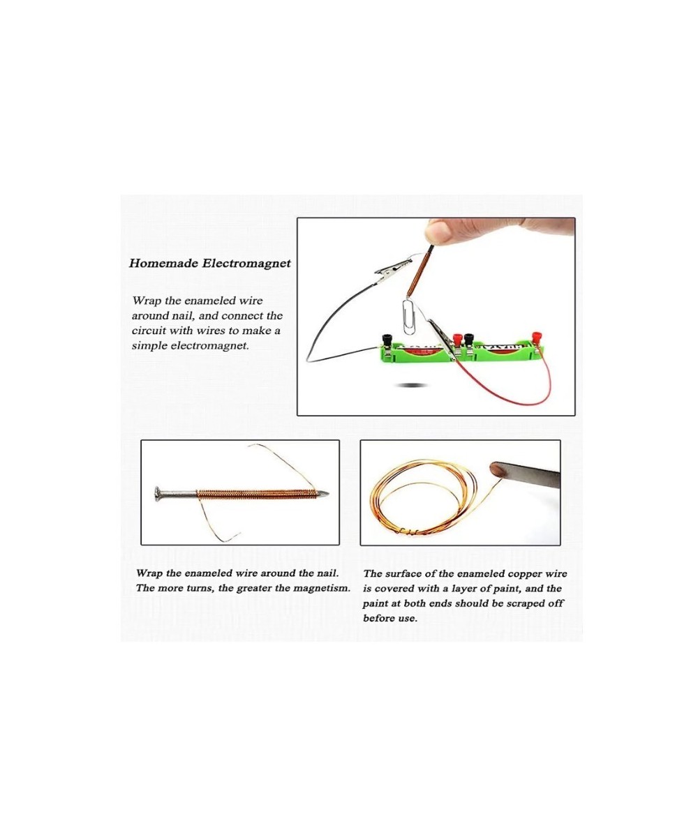 Kit de experimento de electricidad y magnetismo para niños, estudiantes, laboratorios de física escolar,