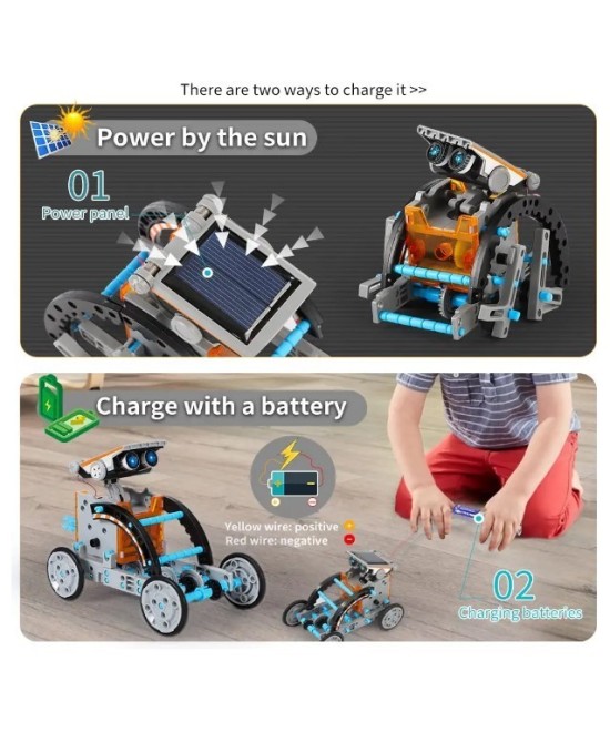 Robot Solar 12 en 1 STEM Lucky Doug (KIT)