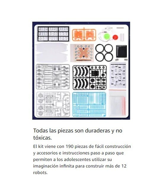 Robot Solar 12 en 1 STEM Lucky Doug (KIT)