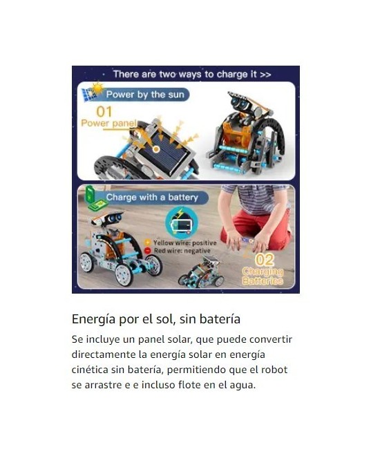 Robot Solar 12 en 1 STEM Lucky Doug (KIT)