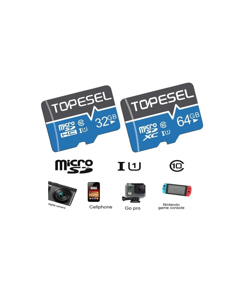 Memoria microSD Clase 10 TOPESEL