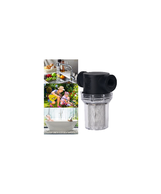 Filtro de Agua con Malla de Acero 1 Pulg.