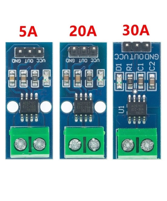 Sensor de Corriente ACS712 5A/20A/30A