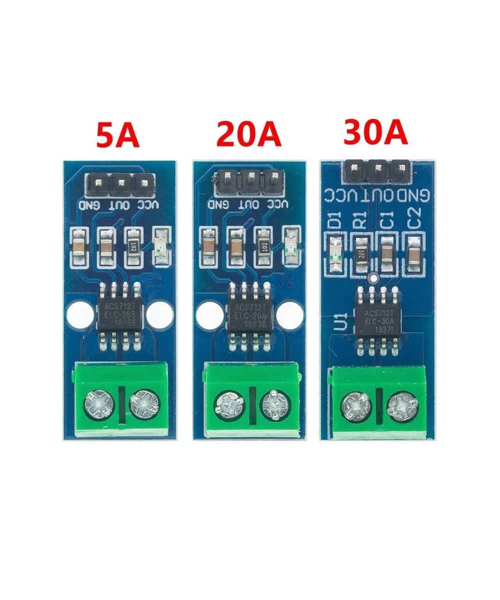 Sensor de Corriente ACS712 5A/20A/30A