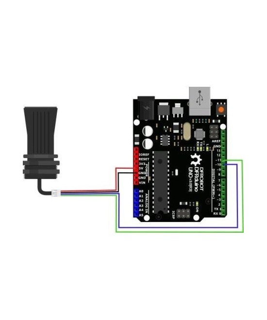 Sensor Ultrasonico A0121AU con puerto serial UART