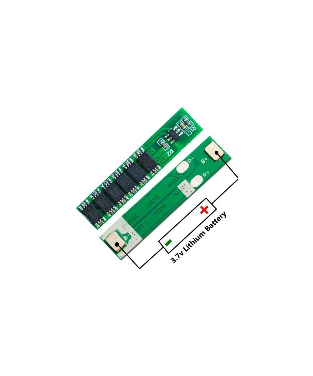 Modulo de Proteccion y Carga BMS para Baterias de Litio 18650 12A HX-1S-3576