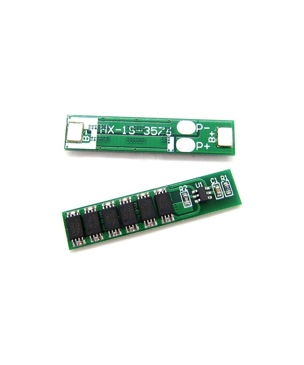 Modulo de Proteccion y Carga BMS para Baterias de Litio 18650 12A HX-1S-3576