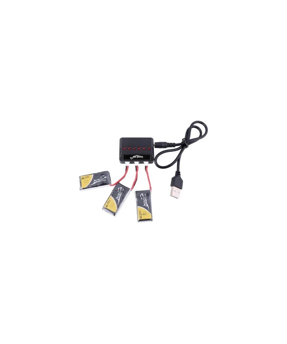 Bateria Recargable tipo LiPo 3.7V 380mAH conector JST 25C