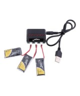 Bateria Recargable tipo LiPo 3.7V 380mAH conector JST 25C