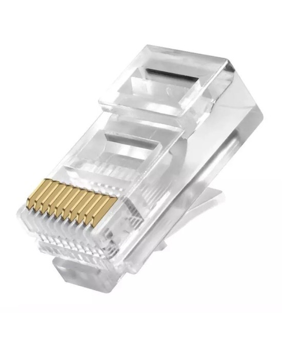 Conector RJ45 10 Pines Cat5e para Cable de Red (10U)
