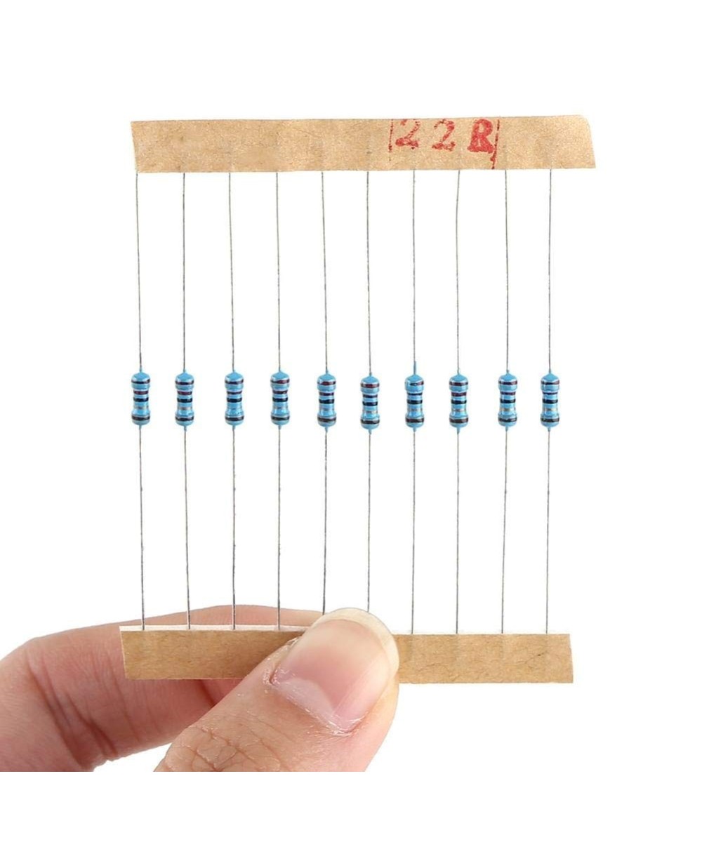 Resistencias de Filamento de Carbon 1/4W 1 Valor (10 Unidades)