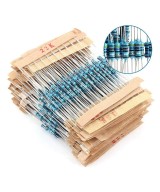 Resistencias de Filamento de Carbon 1/4W 1 Valor (10 Unidades)