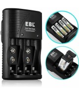 Cargador de Baterias AA/AAA/9V EBL-802