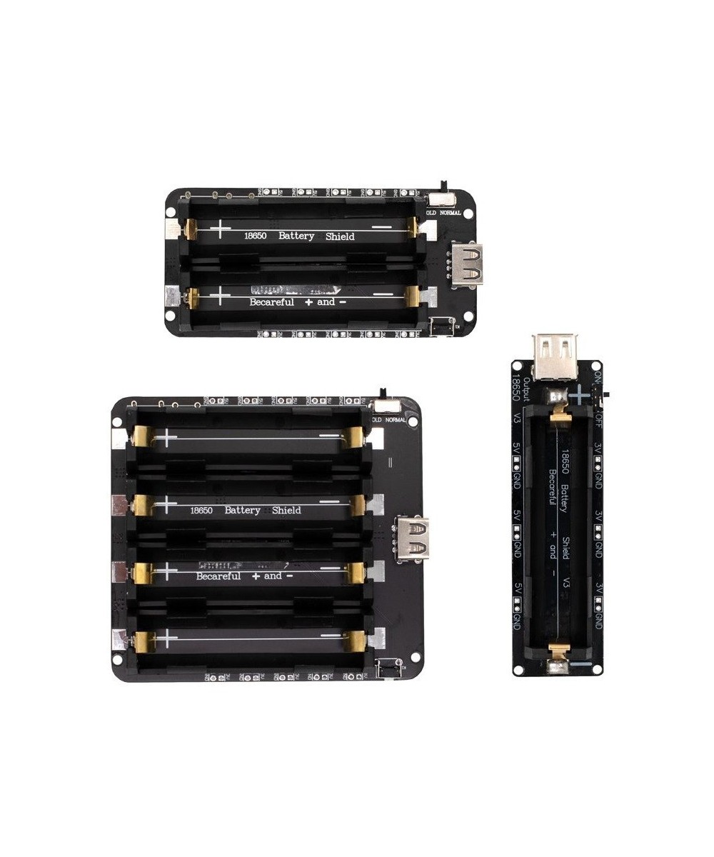 Modulo Cargador de Bateria 18650 Shield 1/2/4 Baterias