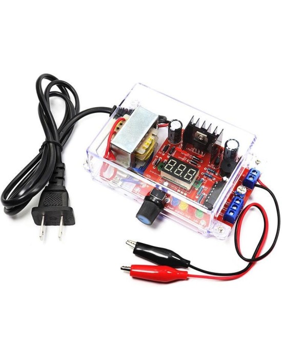 Fuente de Voltaje Variable LM317 1.25-12V 200mA (DIY)