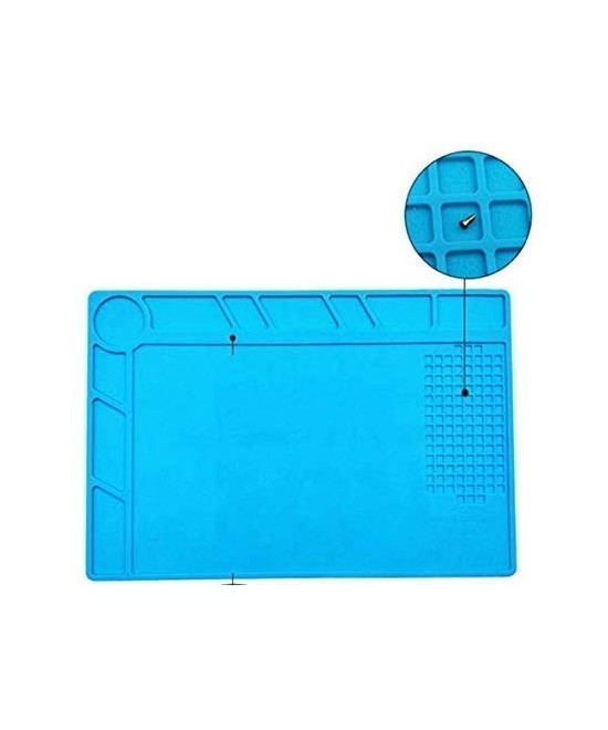 Tapete Antiestatico de Silicona Multifuncional 33.7x22.7cm