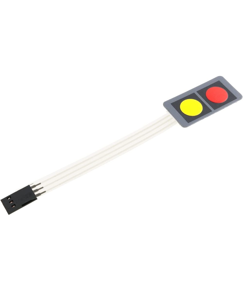 Teclado Matricial con Membrana 1x2 de 2 teclas