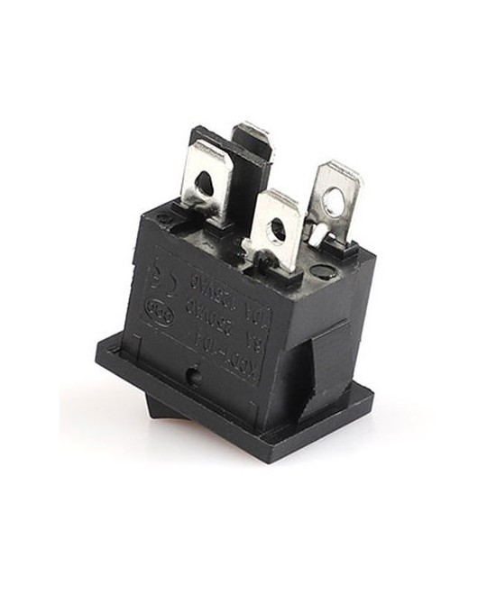 Interruptor de corriente 250V 6A KCD1-104 15x21mm 4 Pines