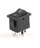 Interruptor de corriente 250V 6A KCD1-104 15x21mm 4 Pines