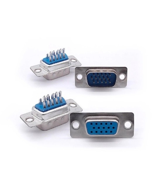 Puerto Serial DB15 DP15 VGA Macho/Hembra