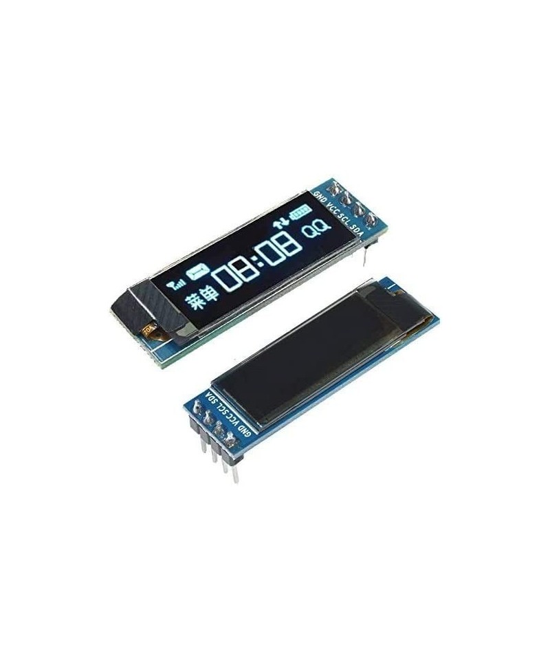 Pantalla Display OLED 0.91 Pulgadas I2C-SPI 128x32