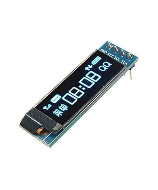 Pantalla Display OLED 0.91 Pulgadas I2C-SPI 128x32