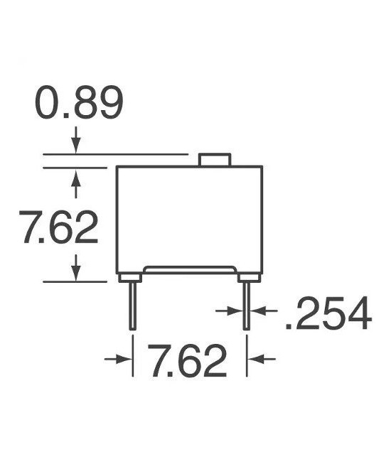 Mini Interruptor de 2/4/6/8/10/12 Posiciones 2.54mm (DIP Switch)