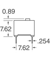 Mini Interruptor de 2/4/6/8/10/12 Posiciones 2.54mm (DIP Switch)