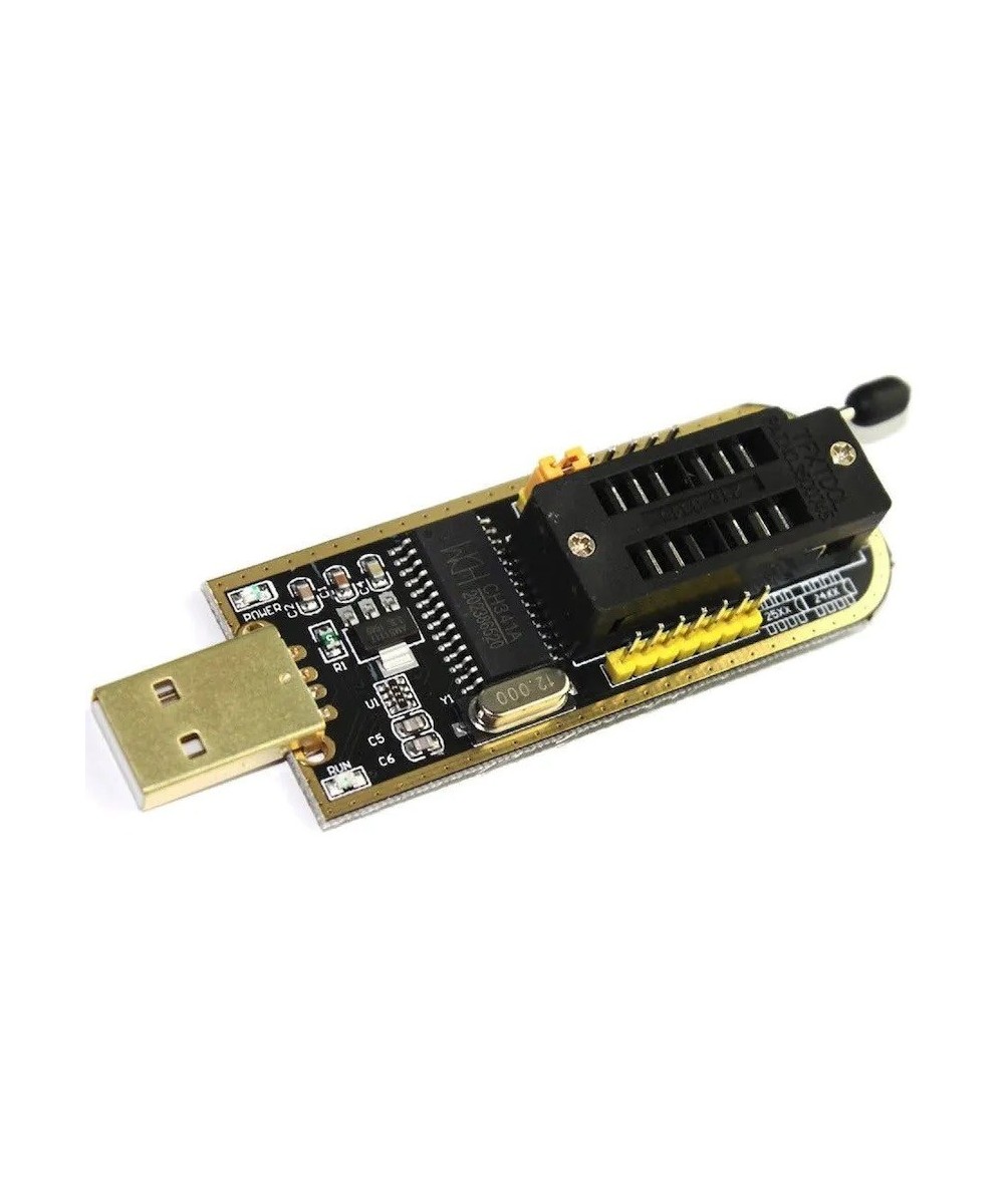 Programador USB CH341 con Base1.8v SPI Flash Sop8 Dip8 W25