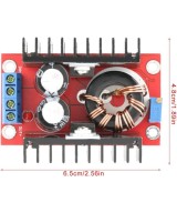 Regulador / Estabilizador Ascendente de voltaje 10-32V a 12-35V 150W 6A