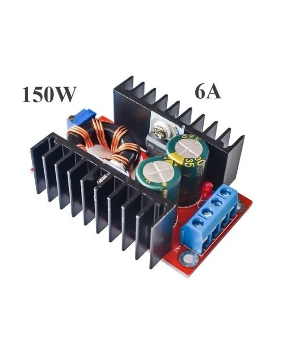 Regulador / Estabilizador Ascendente de voltaje 10-32V a 12-35V 150W 6A