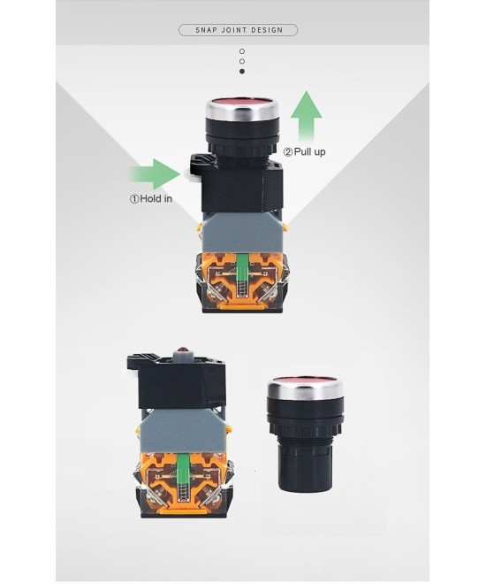 Boton industrial push button