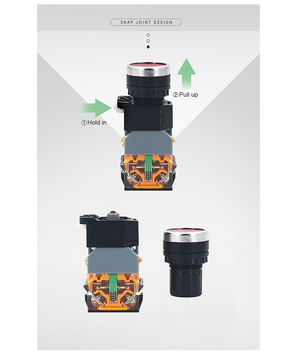 Boton industrial push button