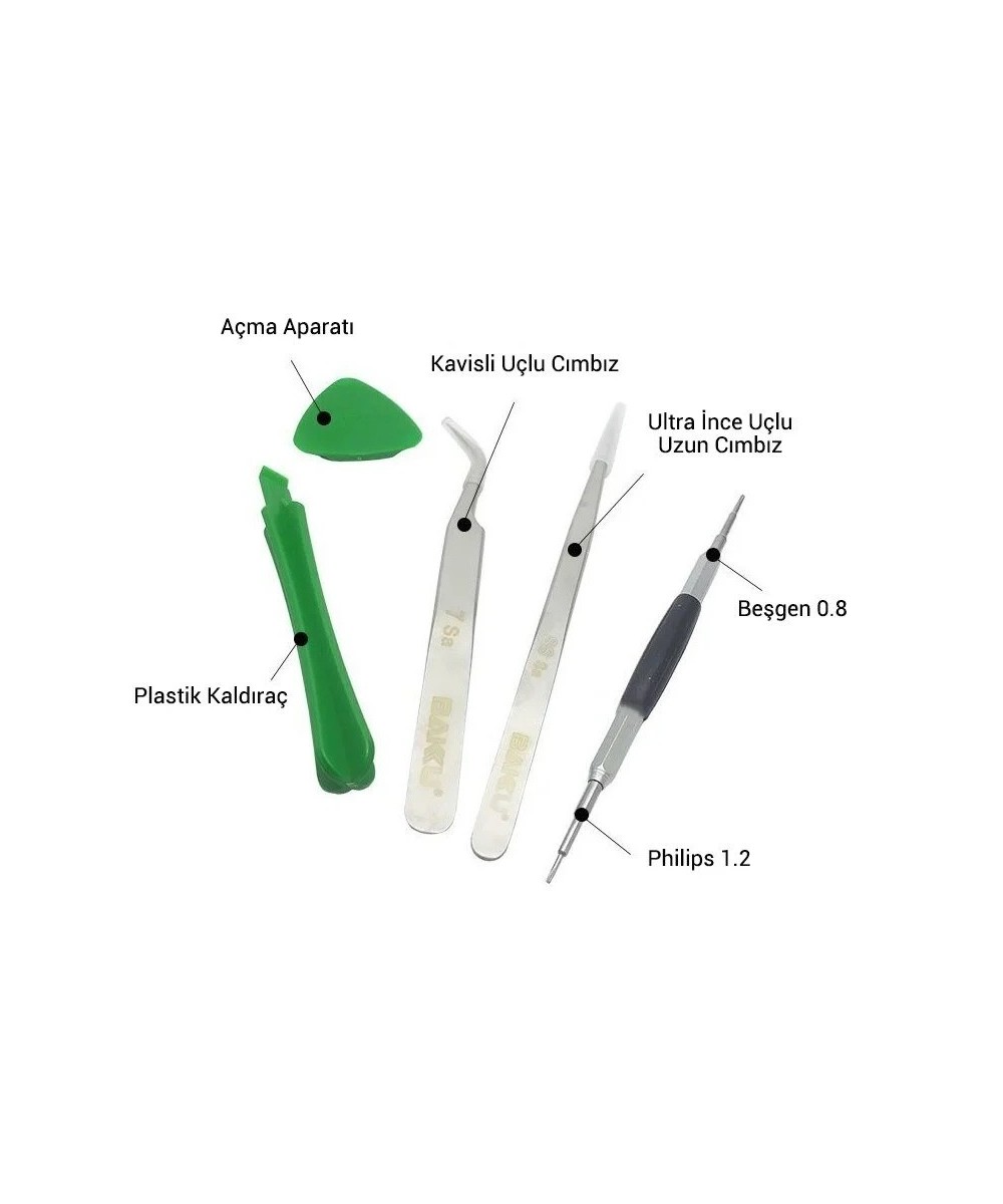 Kit de Herramientas 5 en 1 Baku BK-7285