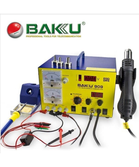 Estación de Calor 3 en 1 BAKU BK-909