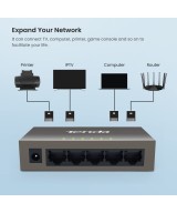 Separador Switch Ethernet 10/100 Mbps 5 / 8 puertos Tenda