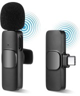 Microfono Lavalier Inalambrico para Celular Tipo USB-C / LIGHTNING