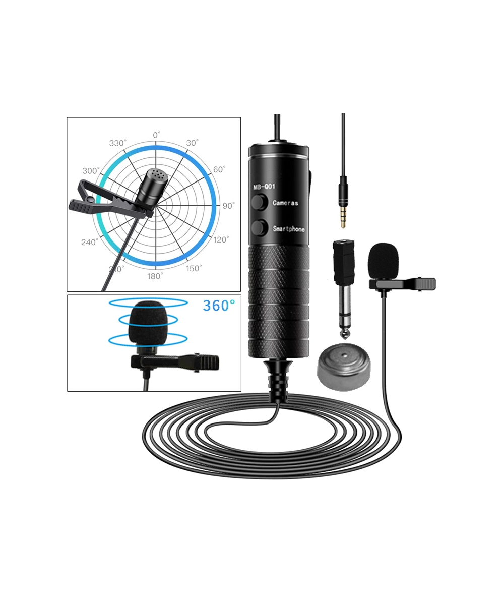 Microfono Lavalier de Condensador MB-Q01