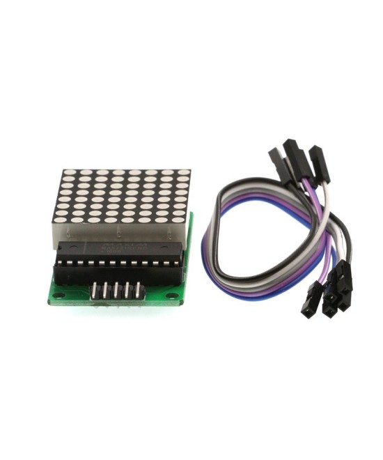 Modulo Matriz LED 8x8 MAX7219 Compatible con Arduino