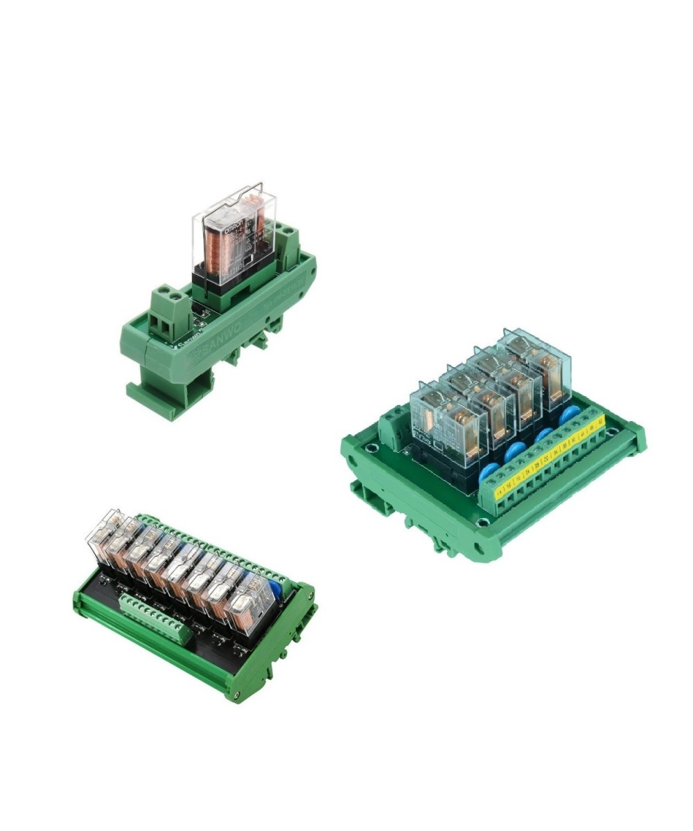 Modulo Rele Omron 12V 16A 1/4/8 Canales